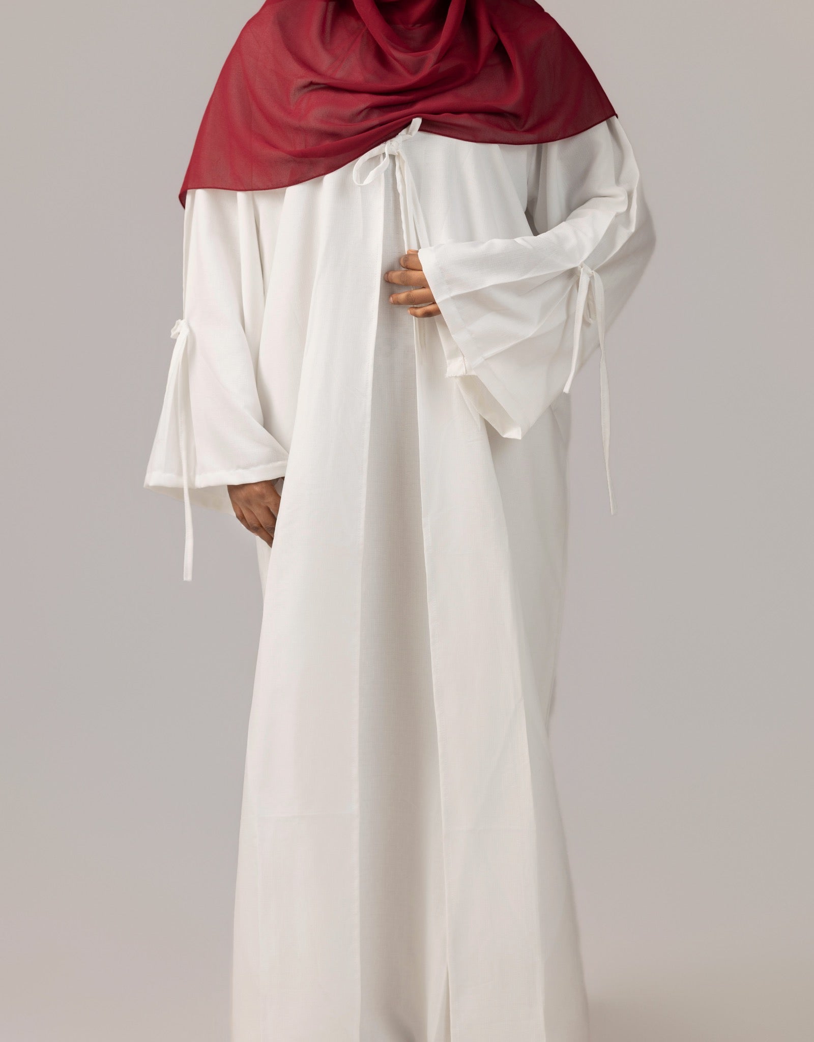 LAYLA ABAYA SET - IVORY