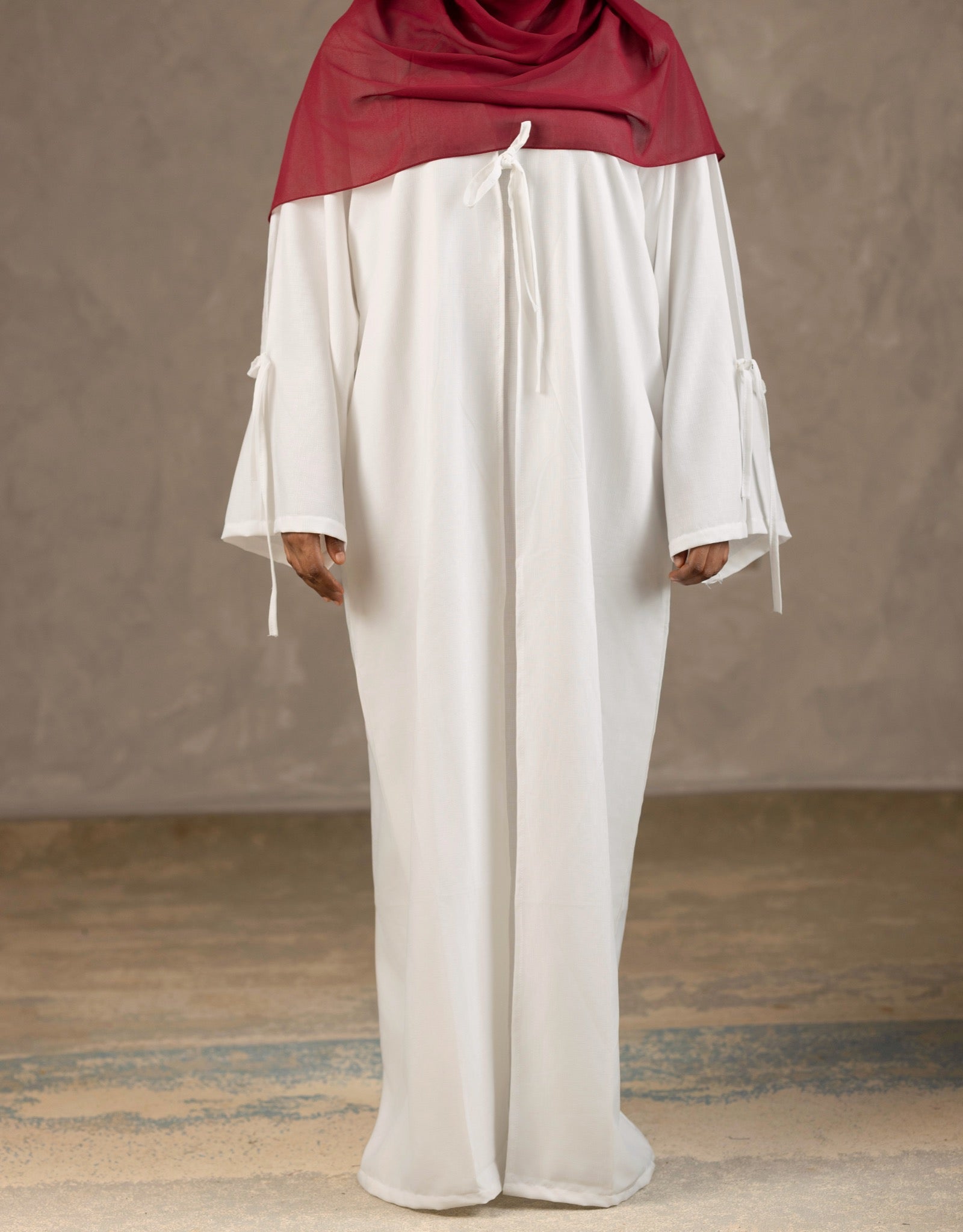 LAYLA ABAYA SET - IVORY