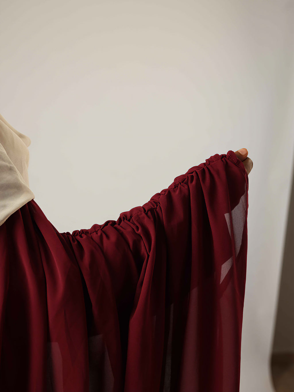 LAYALI ABAYA - BURGUNDY