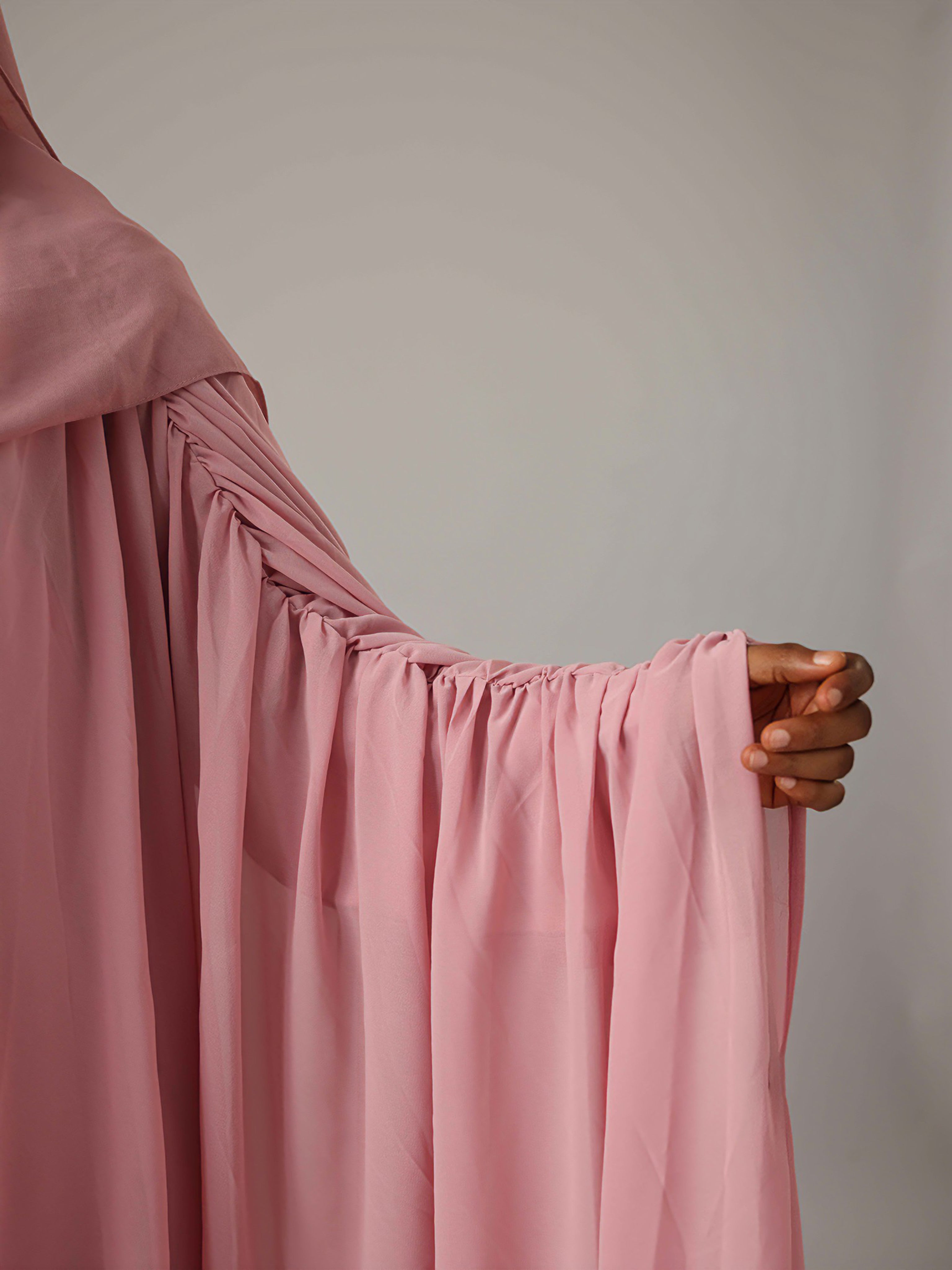 LAYALI ABAYA- BLUSH PINK