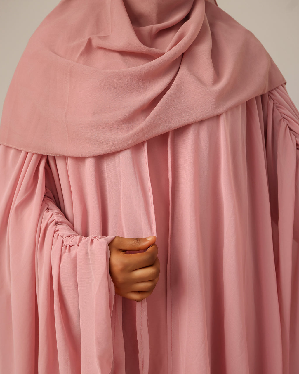 LAYALI ABAYA- BLUSH PINK