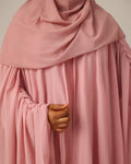 LAYALI ABAYA- BLUSH PINK