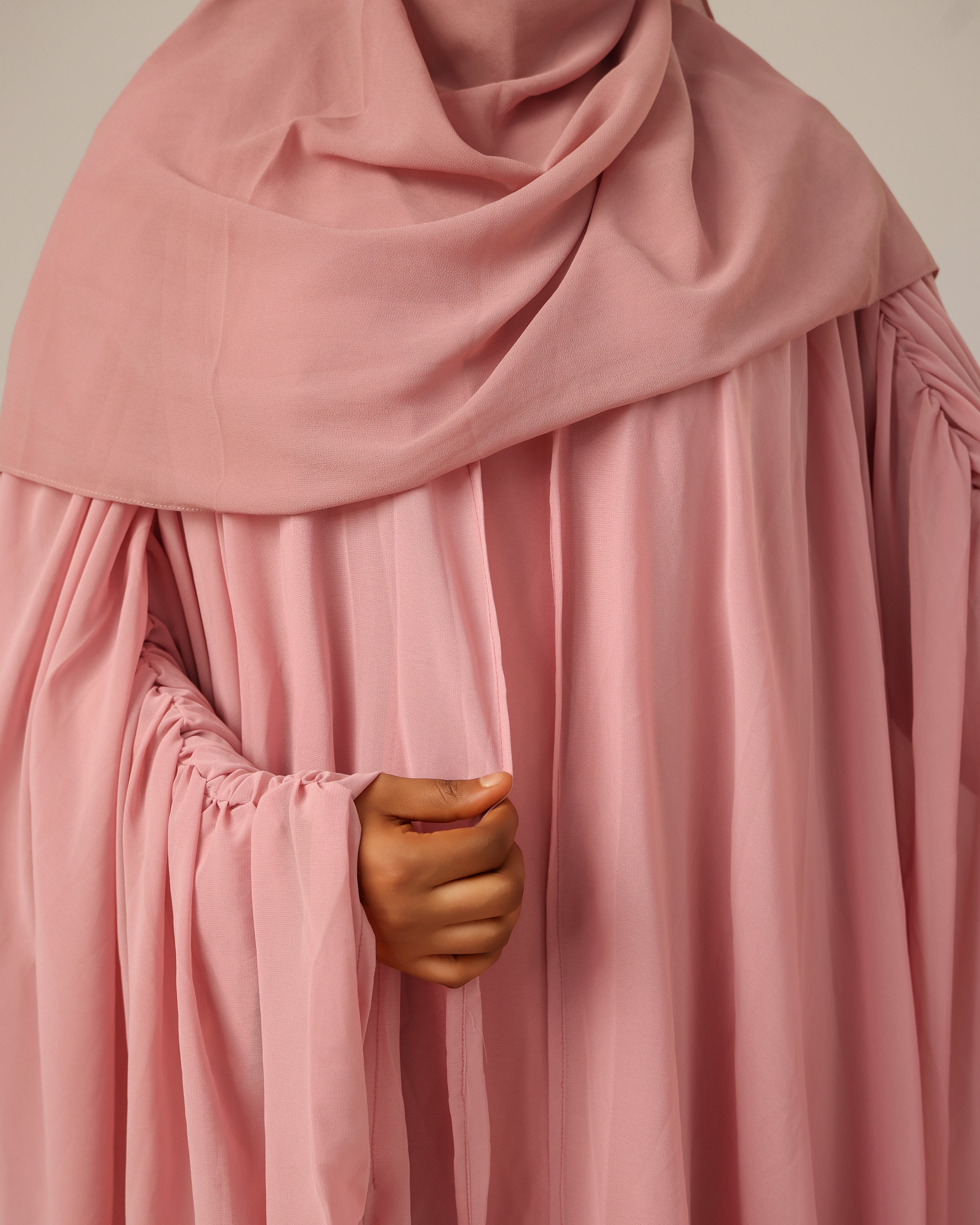 LAYALI ABAYA- BLUSH PINK