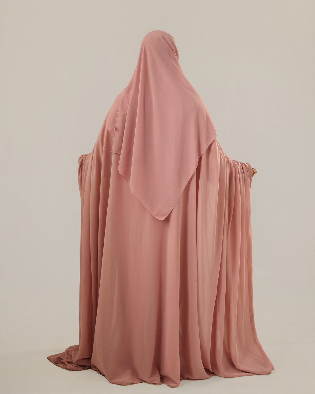 LAYALI ABAYA- BLUSH PINK