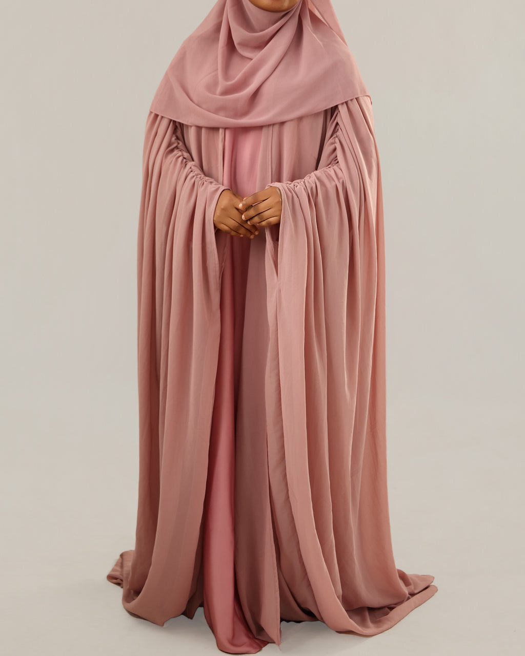 LAYALI ABAYA - DUSTY PINK
