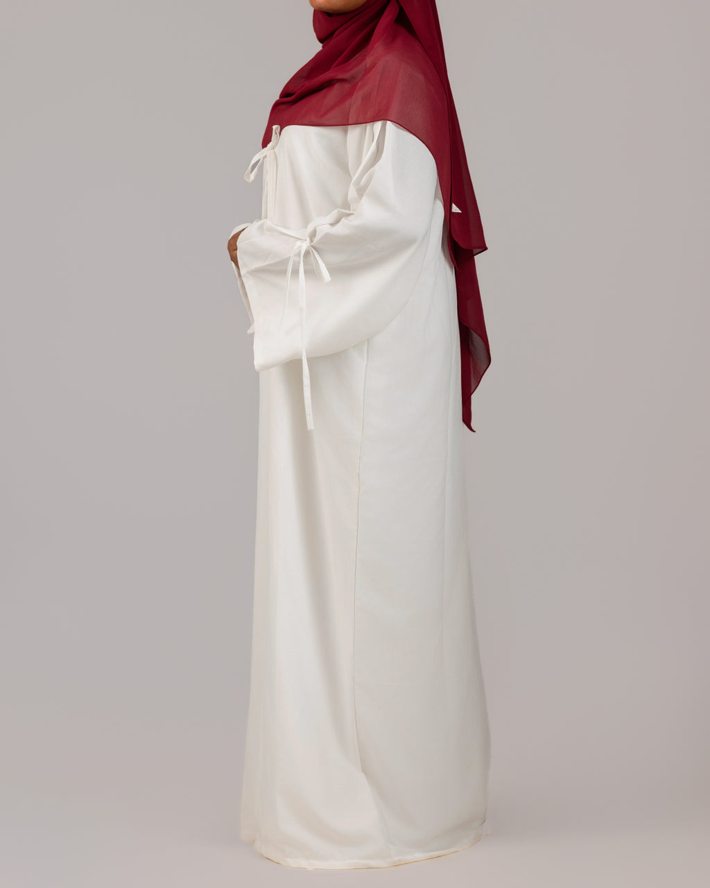 LAYLA ABAYA SET - IVORY